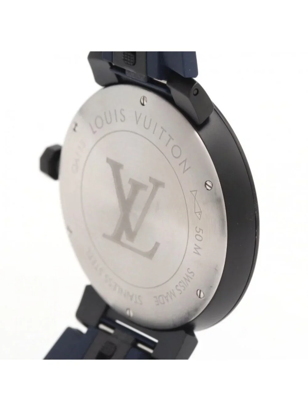 Louis Vuitton Tambour Slim Rainbow SS Quartz Watch